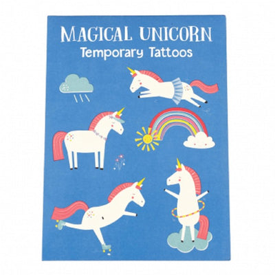 Rex London Magical Unicorn Temporary Tattoos Pack of 2