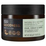 Baylis & Harding Goodness Oud Salt Apricot Olive Stones Body Scrub 450g