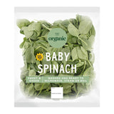 Marks and Spencer Organic Spinach 200g, imported from the UK