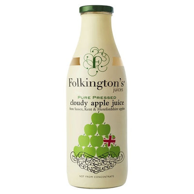 Folkington's Apple Juice Still Fruit Juice Drink 1L