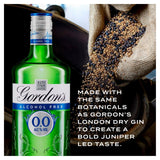 Gordon's 0.0% alcohol-free spirit 70cl, UK version