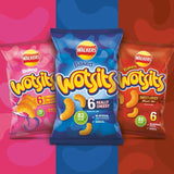 Wotsits Really Cheesy Multipack Corn Puffs 12x16.5g (British brand)