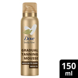 Dove DermaSpa Summer Revived Medium to Dark Gradual Self-Tan Body Mousse 150ml
