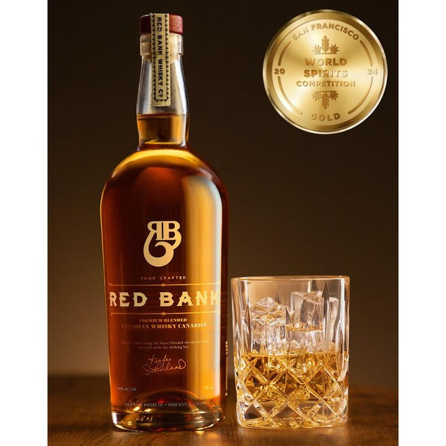 Red Bank Canadian Whisky 70cl, imported from the UK