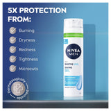 Nivea Men Shaving Gel Sensitive Cooling 200ml, imported from the UK