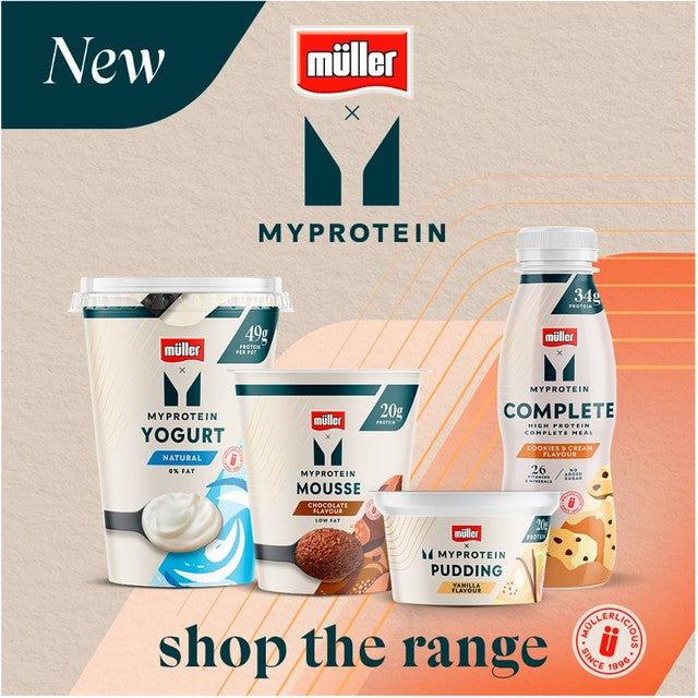 Muller MyProtein strawberry protein shake 400g, imported from the UK