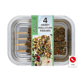 M&S halloumi kebabs with chimichurri and peppers 225g, imported from the UK