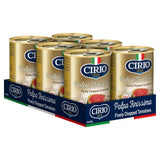 Cirio Polpa Finissima Finely Chopped Italian Tomatoes Tinned Tomatoes 6 x 400g