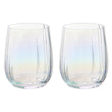 Anton Studio Designs Palazzo Tumblers Lustre Tumbler Glasses Set of 2 400ml
