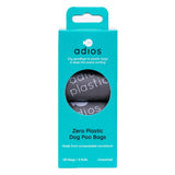 Adios compostable dog poo bags grey extra large 120 pack