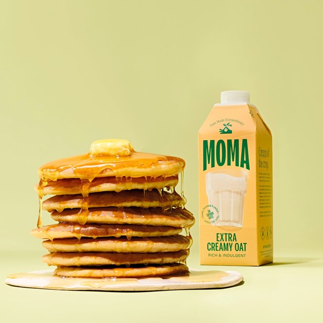 Moma Extra Creamy Oat Drink 750ml, imported from the UK