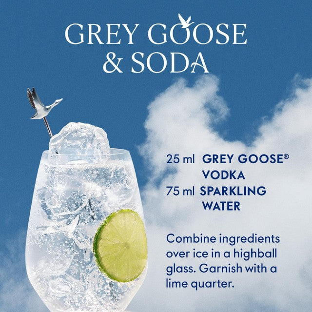 Grey Goose vodka 70cl, UK version