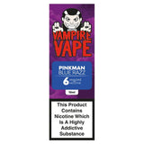 Vampire Vape Liquid Refill Pinkman Blue Razz 6mg