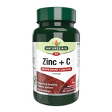 Natures Aid Zinc + C Peppermint Immune Support Lozenges