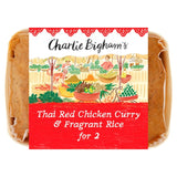 Charlie Bigham's Thai Red Chicken Curry & Fragrant Rice ready meal 835g - British product