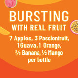 Naked Gold Machine Smoothie tropical fruit blend 750ml, imported from the UK