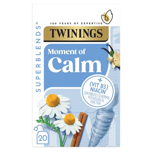 Twinings spiced camomile and vanilla herbal tea bags 20 pack (British brand)