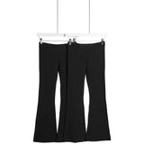 M&S black flared leggings for children 6-7 years, imported from the UK