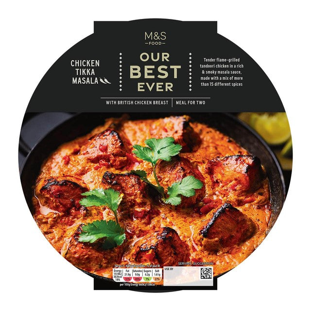 M&S Chicken Tikka Masala curry 460g, imported from the UK