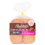 Sheldon's 8 Sliced White Rolls 8 per pack