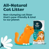 Breeder Celect paper non-clumping cat litter 10L - British product