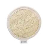 Hydréa London organic Egyptian loofah dual sided facial pad, UK version