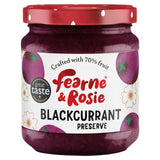 Fearne & Rosie Blackcurrant Reduced Sugar Jam 70% Fruit 310g