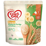 Cow & Gate Banana Wholegrain Porridge Baby Cereal for 7+ Months 200g
