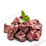 Daylesford Organic beef diced braising 500g - British product