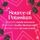 Whitworths partially rehydrated raisins 325g (British brand)
