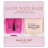 Nails Inc Glow Naturale Duo Nail Polish 2 x 14ml