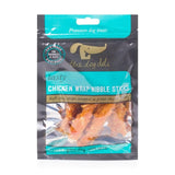 The Dog Deli Chicken Wrap Nibbles dog treats 100g, imported from the UK