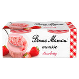 Bonne Maman Strawberry Mousse Dessert 2 x 70g
