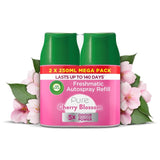 Airwick Pure Cherry Blossom air freshener refill 2 x 250ml - British product