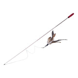 Petface Catkins Retractable Wand Cat Teaser Interactive Cat Toy