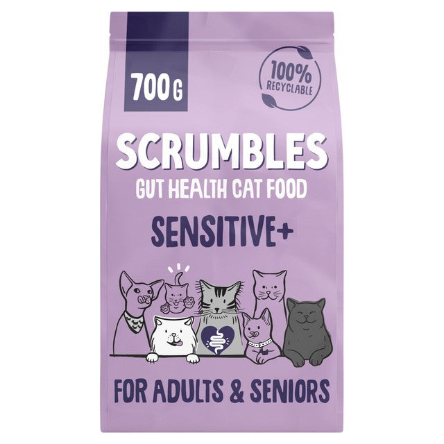 Scrumbles Dry Cat Food Grain Free Sensitive+