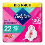 Bodyform Cour-V Ultra Long Sanitary Towels Wings 22 Pack
