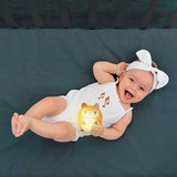 Baby Clementoni Little Fox night light comforter - British product