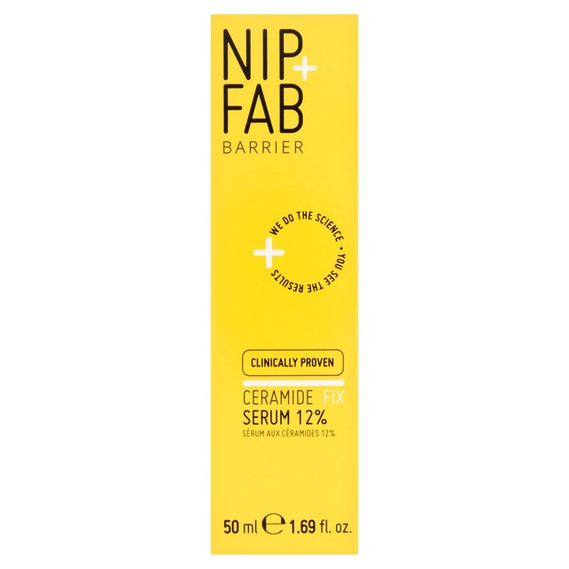 Nip & Fab Ceramide Fix Serum 12% 50ml, imported from the UK