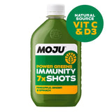 Moju Power Greens Immunity Shot 420ml, imported from the UK