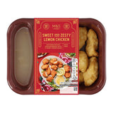 M&S Crispy Lemon Chicken 340g, imported from the UK