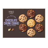 M&S All Butter Chocolate Chunk Cookie Selection with Triple, White & Milk Chocolate 500g