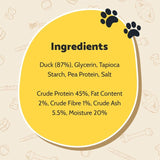 Good Boy Tender Duck Fillet dog treats 80g, UK version