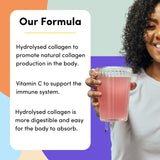 VITL collagen and vitamin C peach effervescent tablets 20 tablets (British brand)