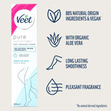 Veet hair removal cream for legs and body sensitive 200ml (British brand)