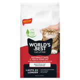 World's Best Multiple Cat Unscented Clumping Cat Litter 6.8kg