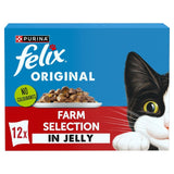 Felix Original Farm Selection wet cat food 12x85g - British product