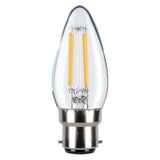 TCP Clear Bayonet 40W LED Filament Candle Light Bulb
