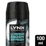 Lynx Coconut Sandalwood Lower Body Deodorant Spray 100ml