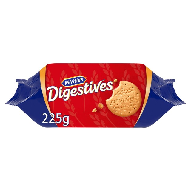 McVitie's Digestives The Original biscuits 225g, imported from the UK